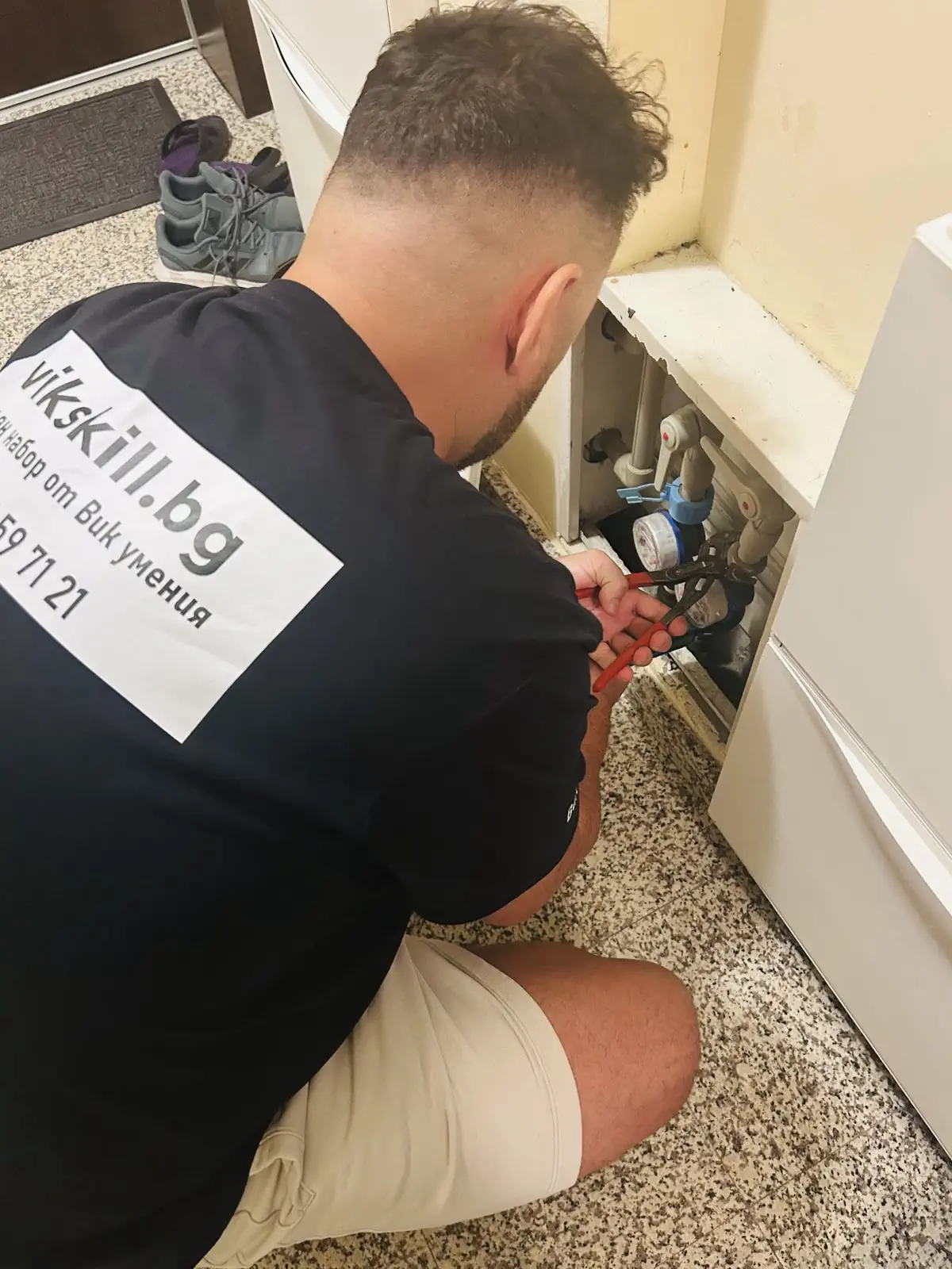 Смяна на кран на водомер